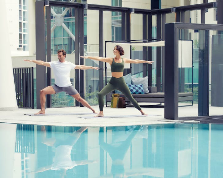 Yoga at The Westin