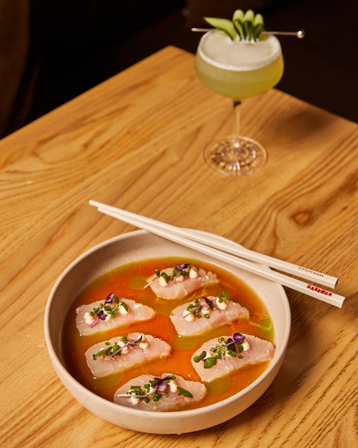 Eating at Sabrosa Dim Sum House