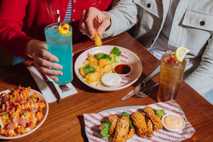 people dining at TGIF in the cbd