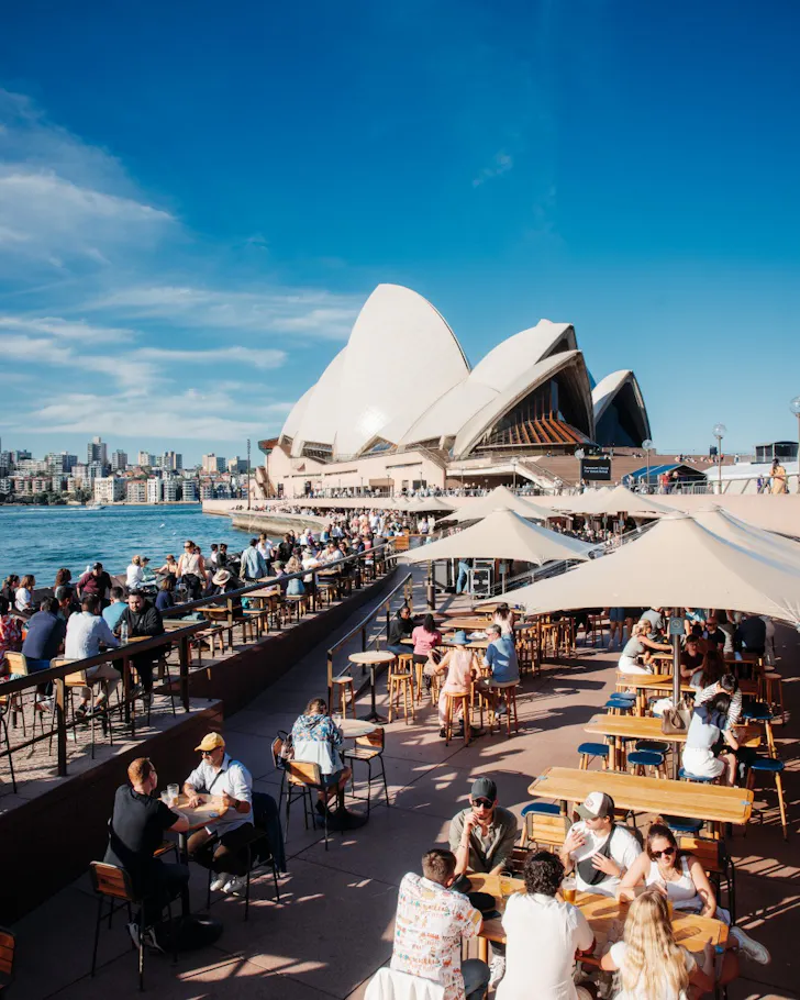 Opera house with bar below