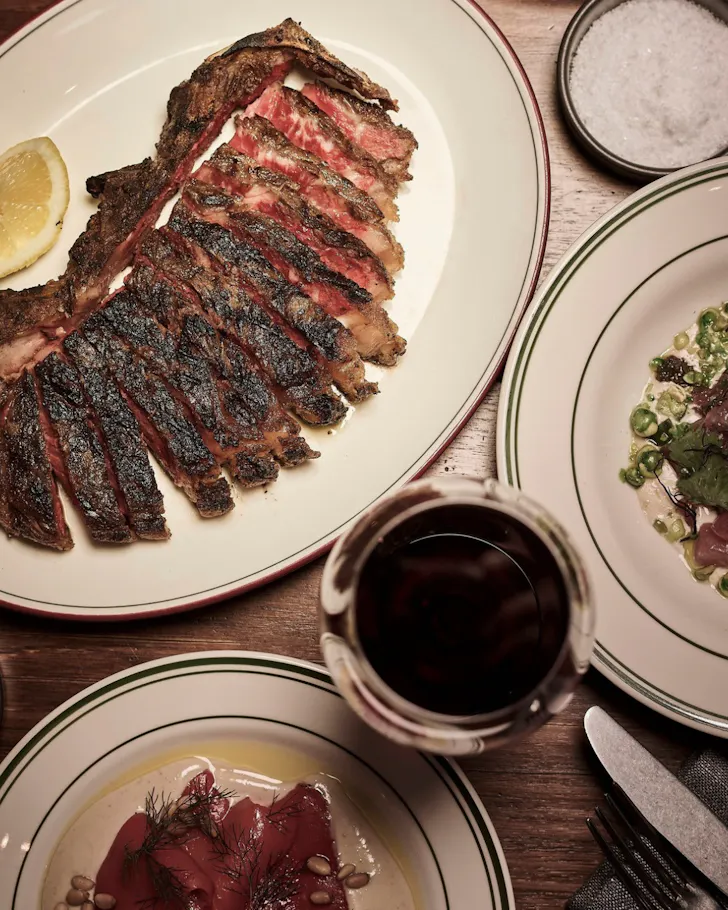 Steak on a plate