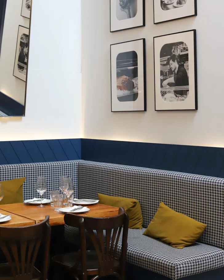 A cosy corner at tapas bar Tangana, Barcelona. 