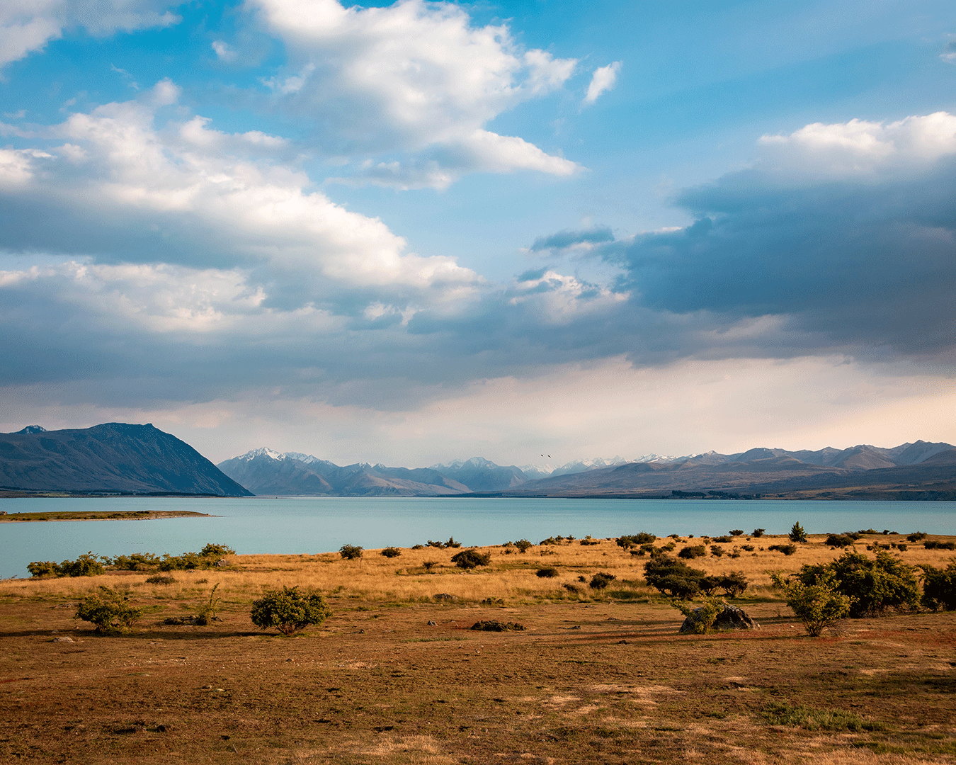 Beautiful view of Lake Tekapo