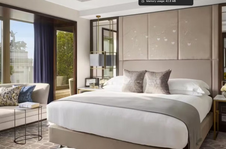 One of the best hotels in London, the InterContinental London Park Lane