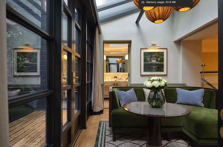 One of the best hotels in London, The Mayfair Townhouse