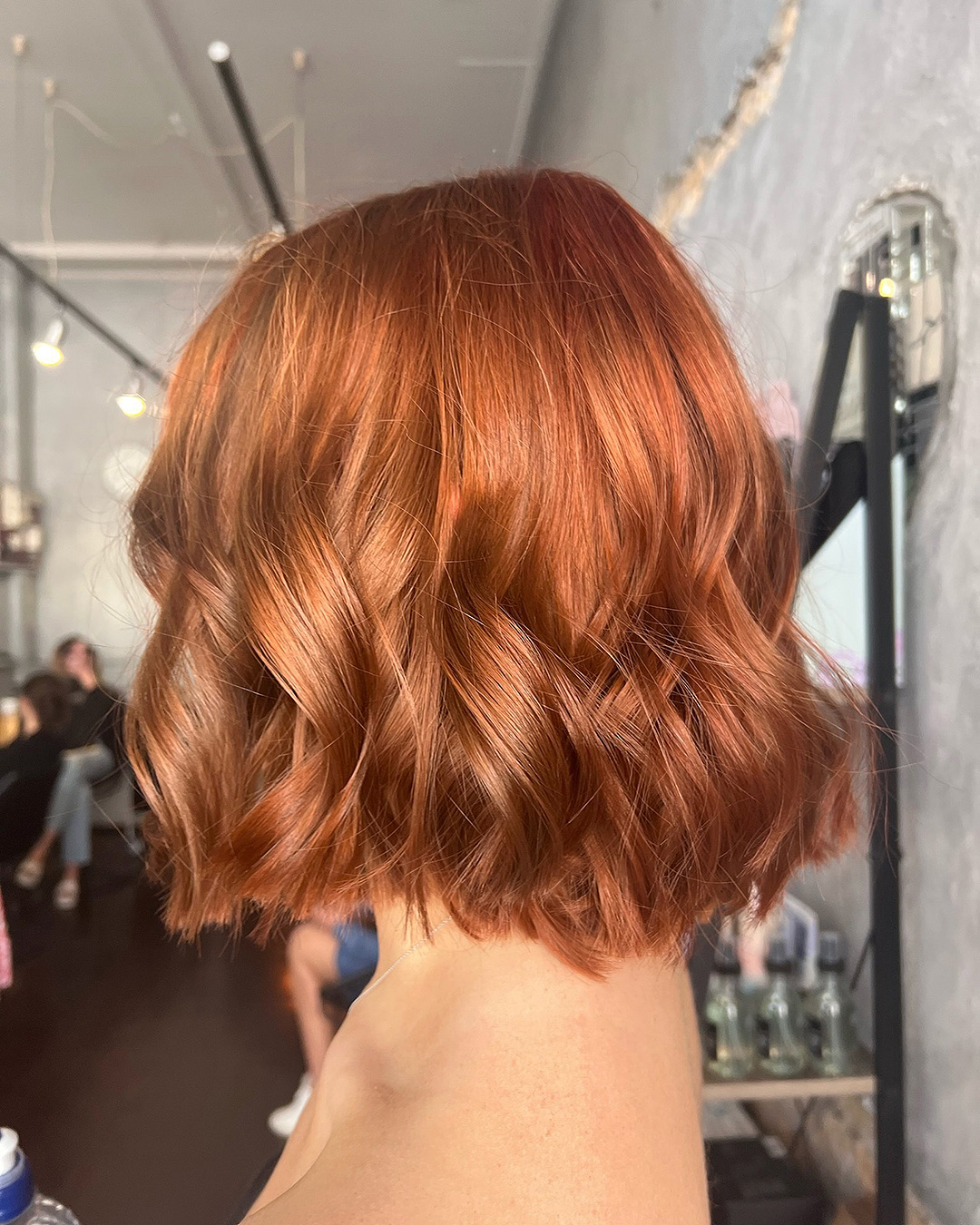 Stunning copper hair from The Following Hair Company