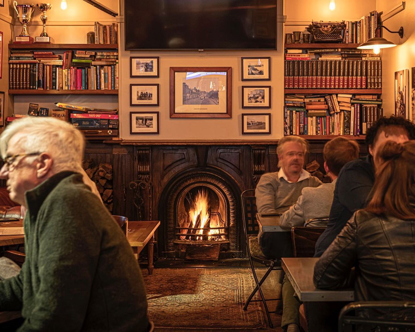 Sydney pubs with fireplace The Glebe Hotel