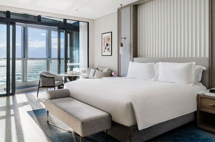 A photo of a room at the Langham Gold Coast, one of the best luxury stays in Queensland