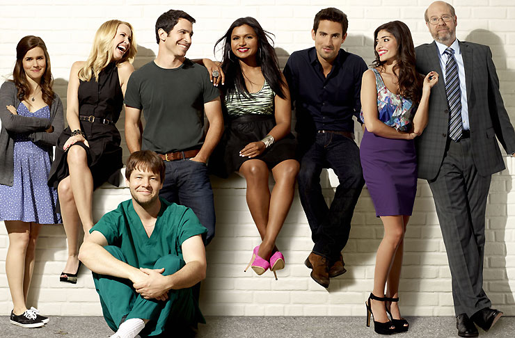 The cast of The Mindy Project