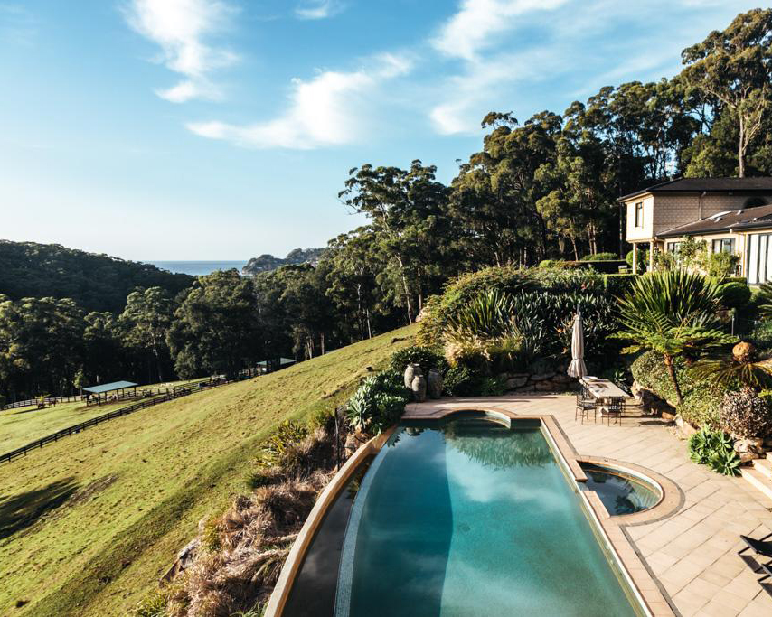 The Outlook Cabana, which is some of the best accommodation on the central coast