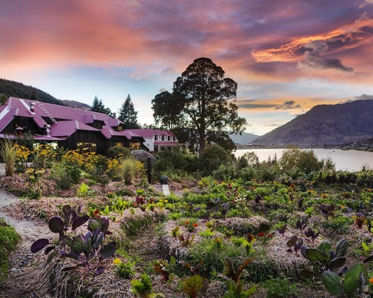 An exterior view of The Sherwood one of the best Queenstown hotels