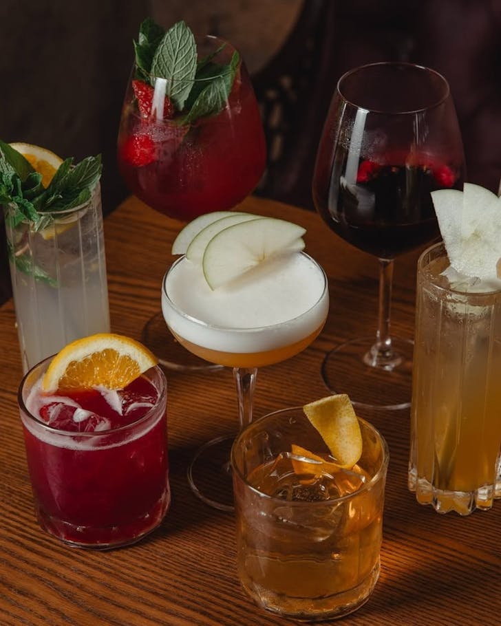 A selection of the most stunning cocktails from The Broken Lantern, one of the best bars in Auckland. 