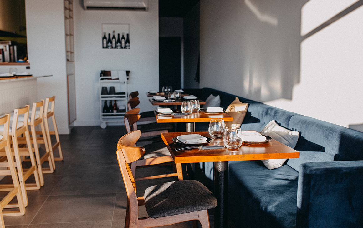 a small, intimate gold coast bistro restaurant