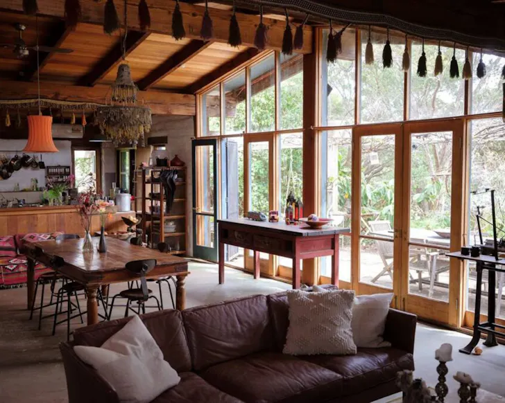 A view of the living space at The Rennison one of the best Phillip Island Airbnbs
