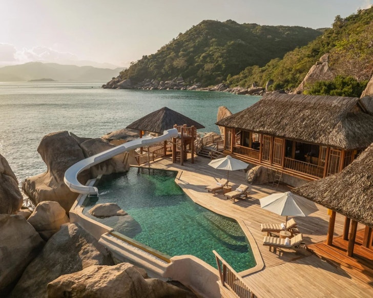 The Rock Retreat at Six Senses Ninh Van Bay one of the best resorts in Vietnam