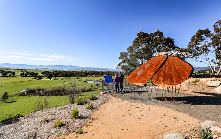 A crisp sunny day with blue skies and one of the best hikes in Victoria. 