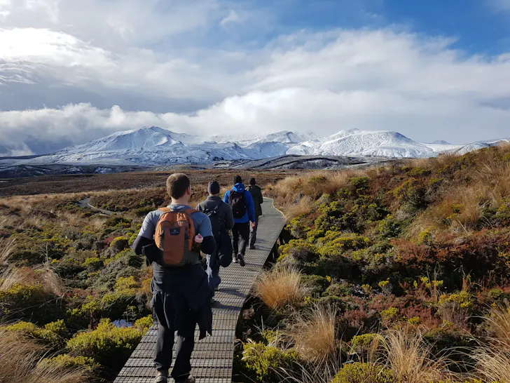 Hiking in New Zealand