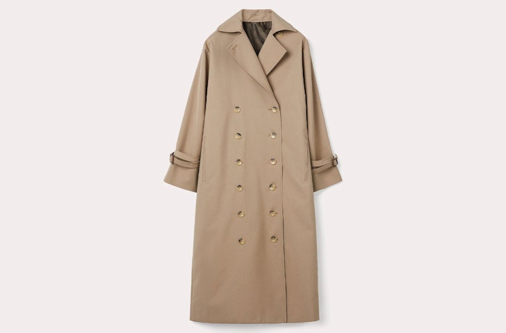 Toteme Signature Khaki Trench, one of the best trench coats