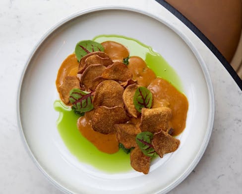 A stunning kumara dish.