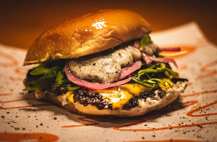 truffle burger