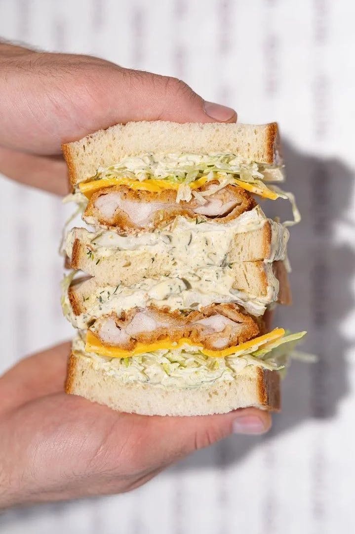 Fried Chicken sando