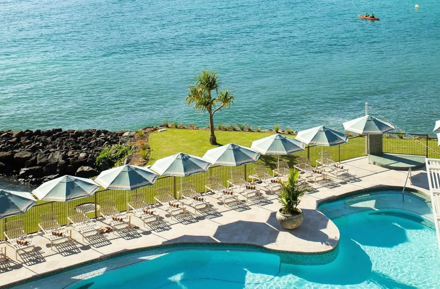 An idyllic view of Hamilton Island