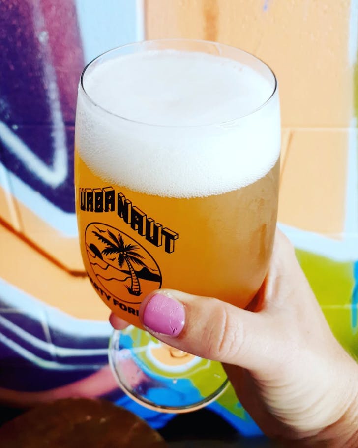 Frothy deliciousness at Urbanaut Brewery And Tap Room, one of the best bars in Auckland. 