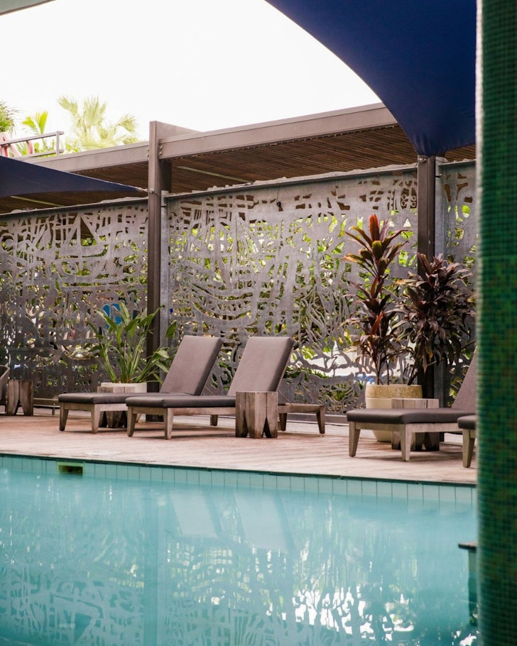 A view of the pool at Vibe Hotel Darwin Waterfront one of the best Darwin hotels