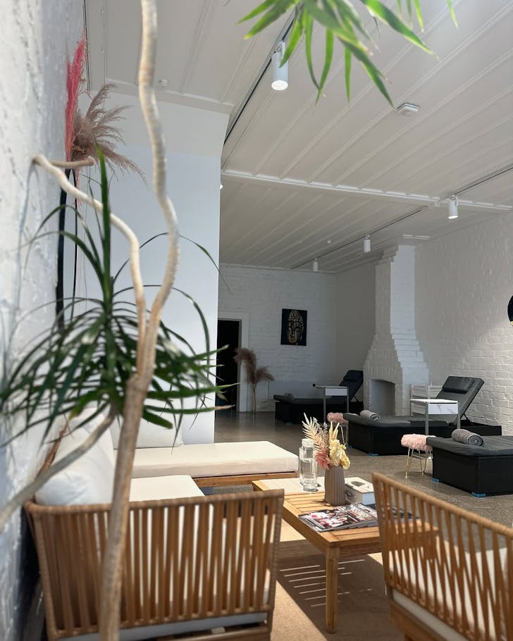 The relaxing interiors at Victorian Bali Spa. 