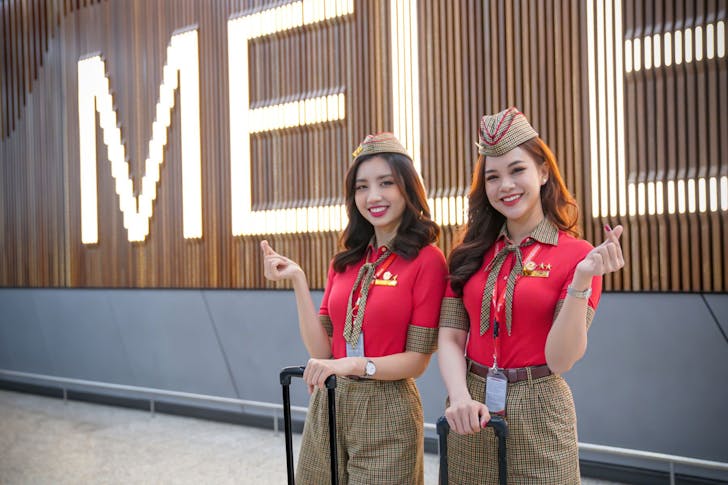 Vietjet Melbourne crew