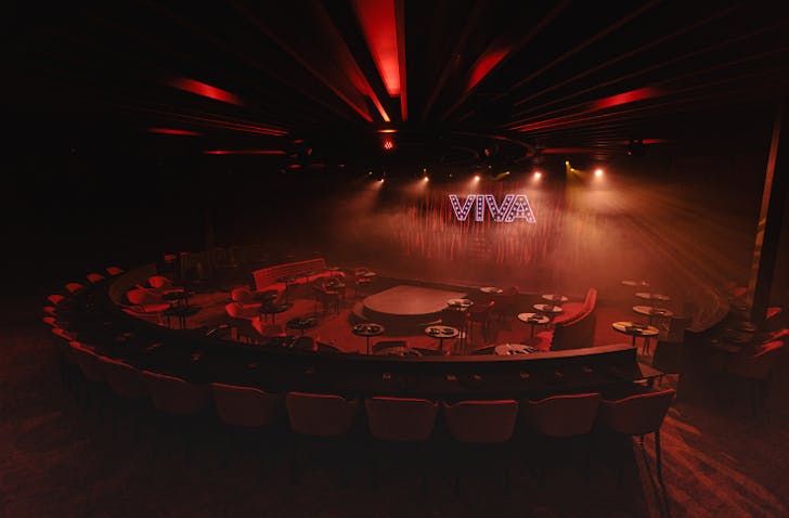 Viva Cabaret in North Melbourne offers dining and entertainment. For Urban List Melbourne's date night ideas article.