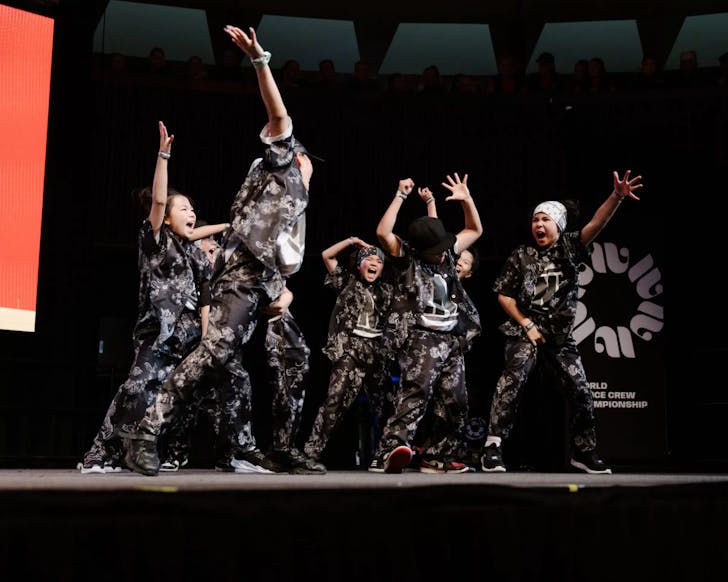 Dancers at the World Dance Crew Championship