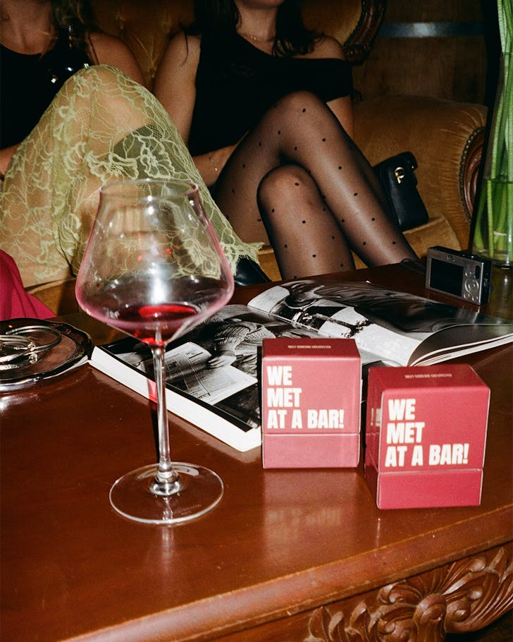 we met at a bar
