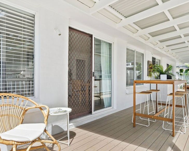 Balcony with chairs