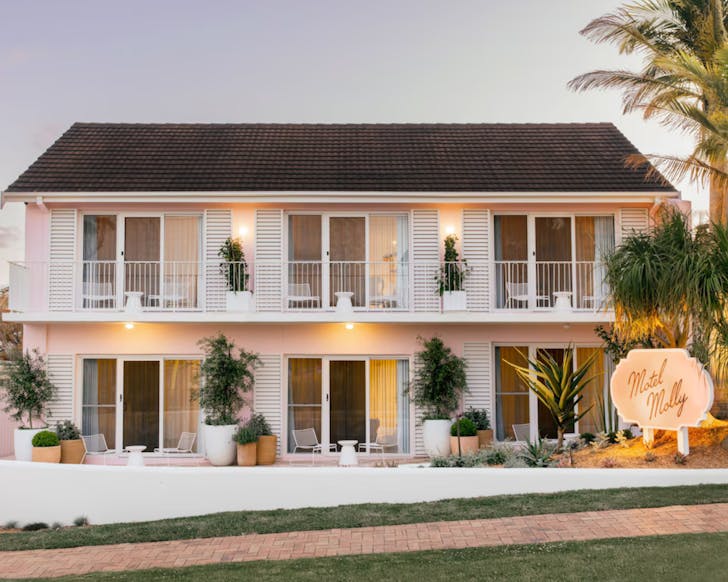 Large hotel front