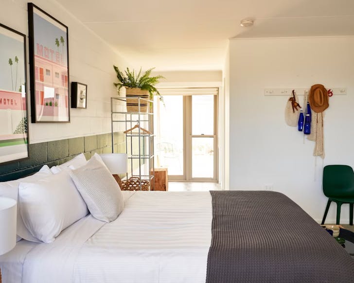 Bed to door
