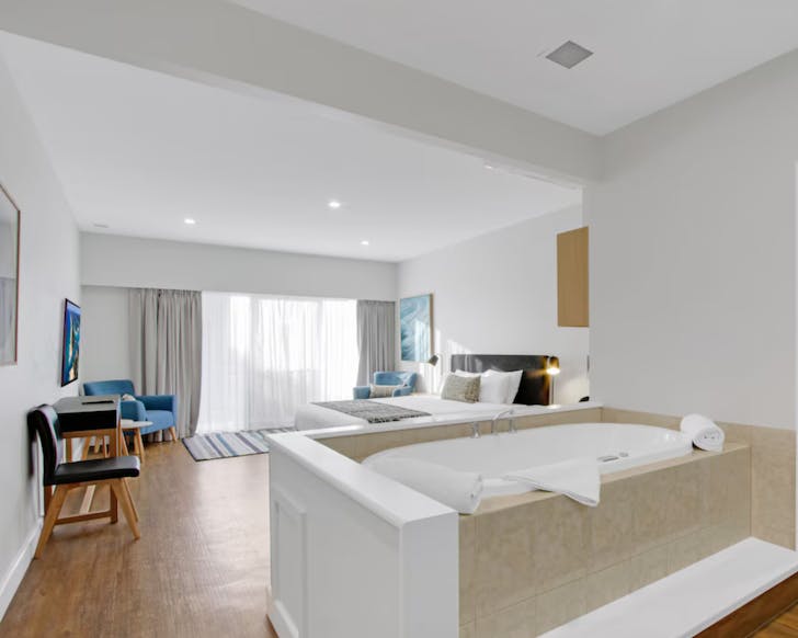 Bath and bed