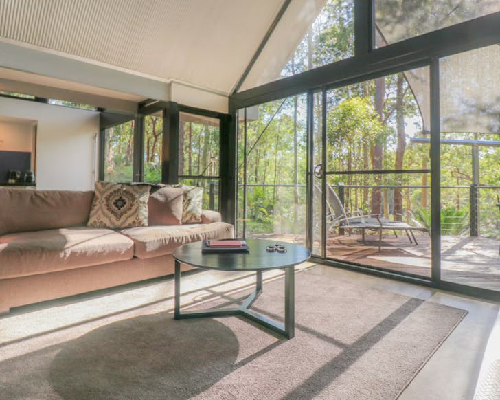 Room with big windows