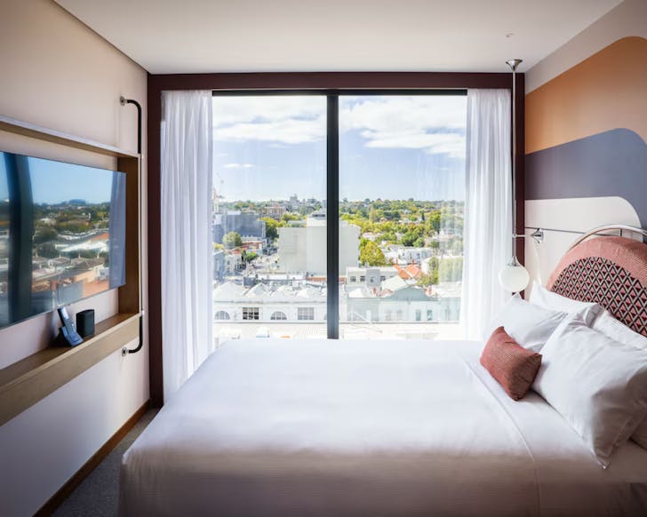 Bed with view
