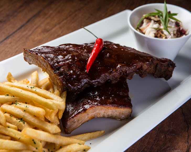 Warehouse ribs with chilli
