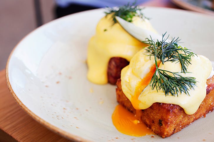 a breakfast dish from a cafe open in Perth for the 2024 easter long weekend 