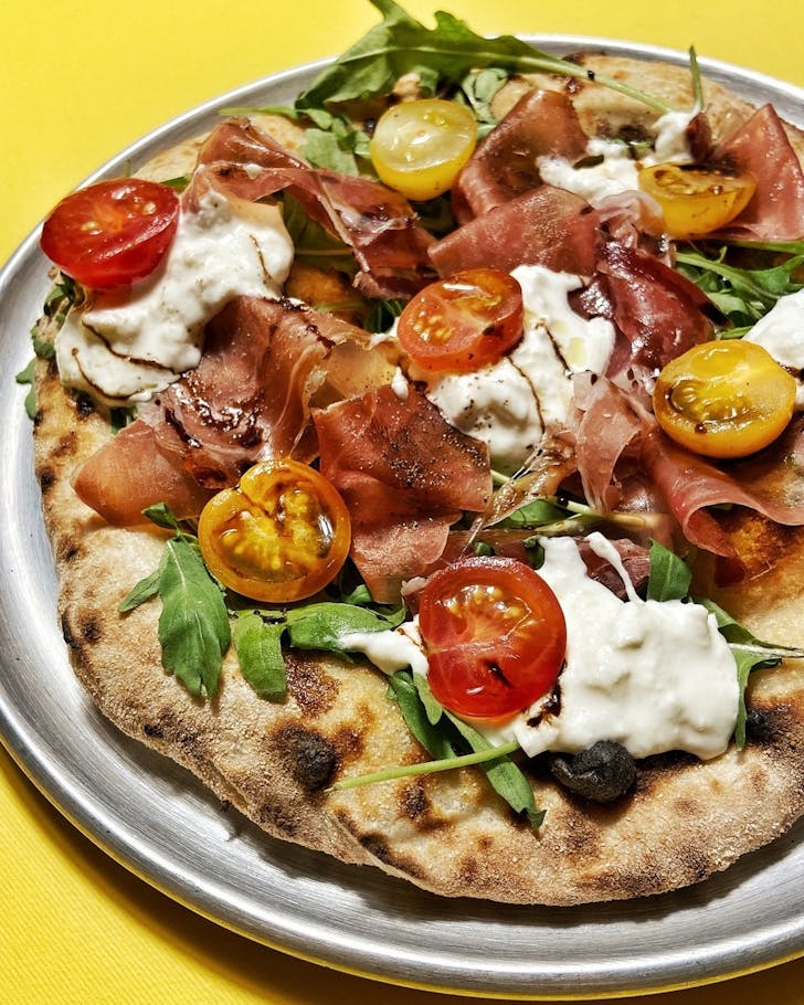 A pizza from Wild Child Pizzette