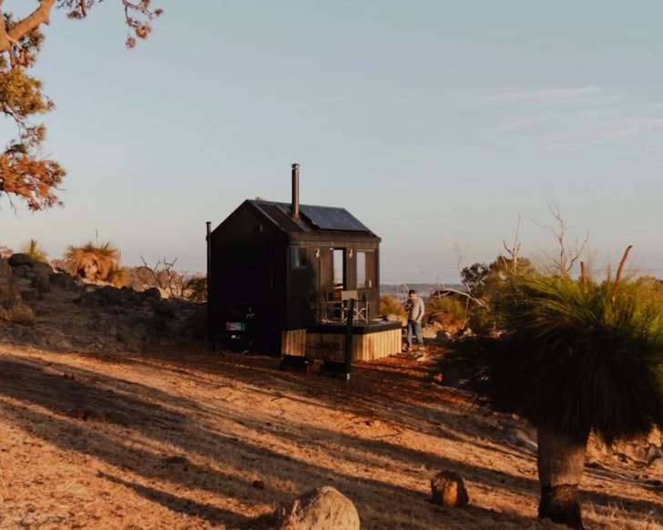 A view Wilma by Unyoked best tiny home stays WA