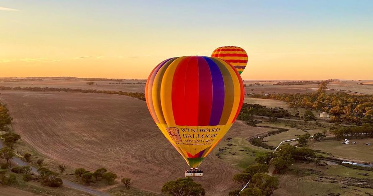Here s The Most Beautiful Place To Go Hot Air Ballooning In WA