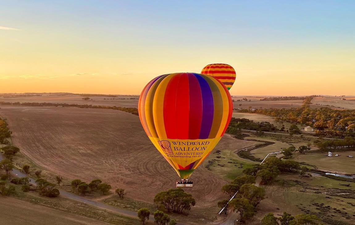 Hot Air Balloons in the Avon Valley