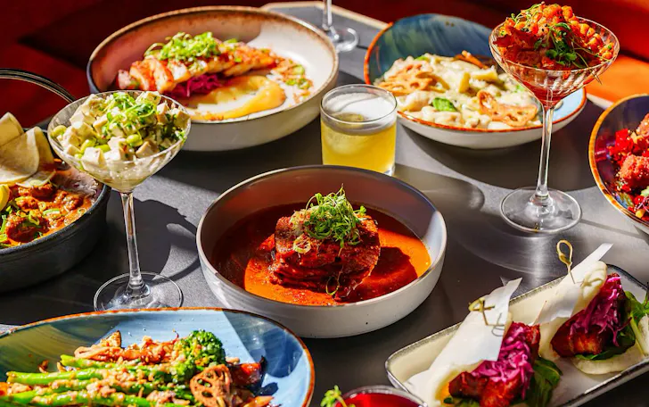 A mouthwatering spread of Chinese food