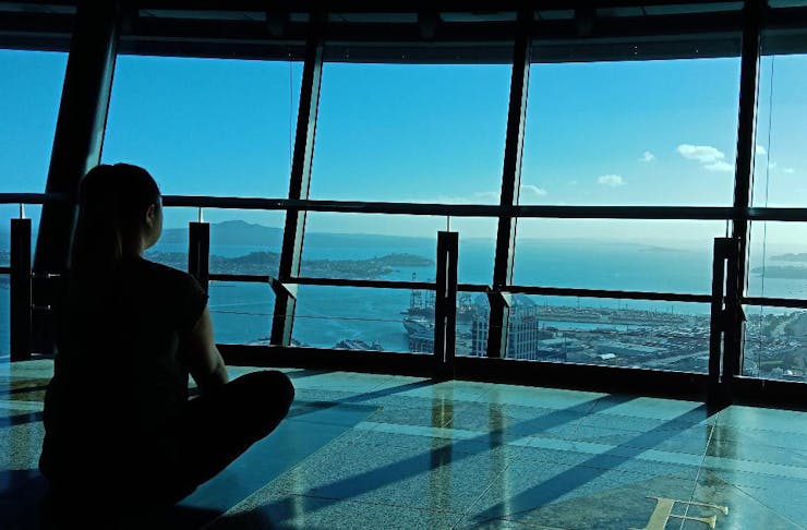 Yoga In The Sky At The Sky Tower