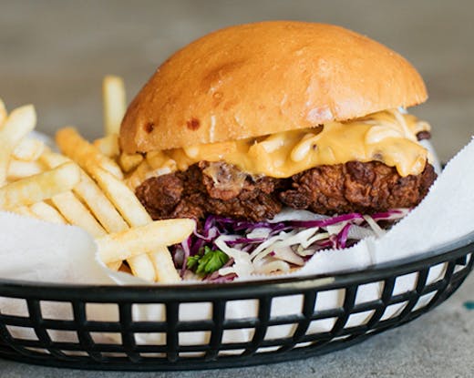 Your Mates Brewhouse burger