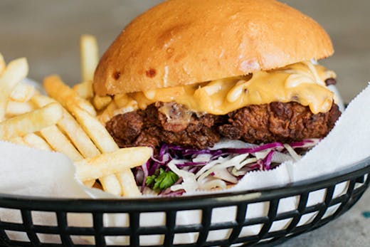 Your Mates Brewhouse burger