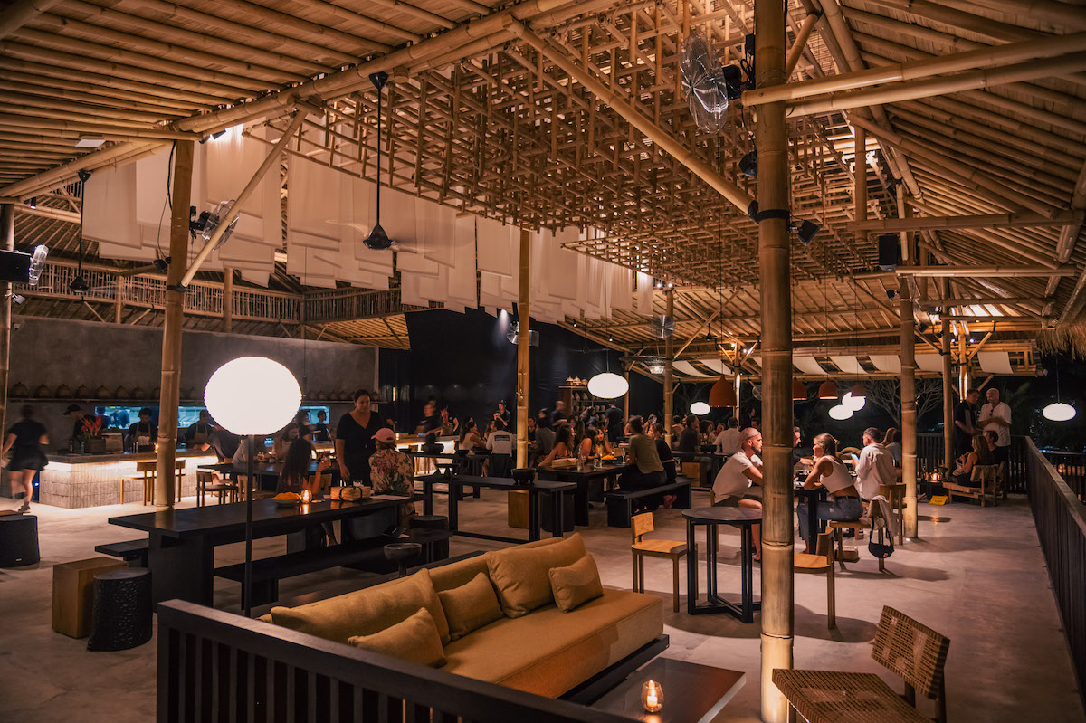 Yuki Canggu's open air dining room